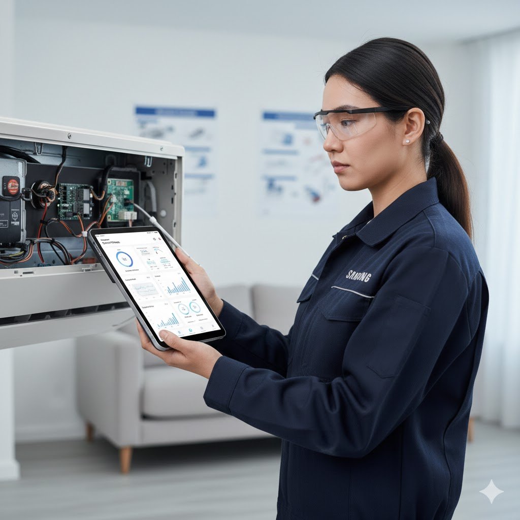 Samsung AC SmartThings Diagnostics